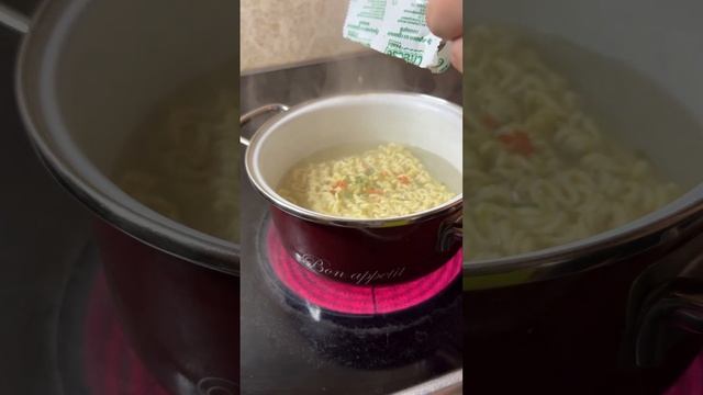 Приготовил очень серный и вкусный чан рамен🍜 #рецепт #просто #еда #food #вкусно смотреть онлайн
