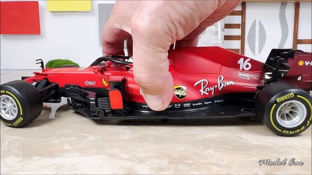 [BEST] UNBOXING Ferrari SF21 #16 Charles Leclerc F1 1/18 | Bburago | Review that's a MUST-SEE! 👀🔥 смотреть онлайн
