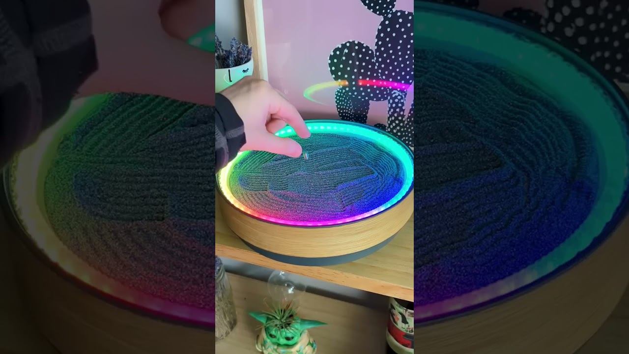 Наблюдайте за этим гипнотизирующим представлением кинетического искусства #тренд #интеллект смотреть онлайн