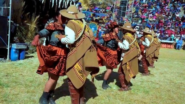 Danza:  Romance del Qorilazo, I.E. Juan de Dios Valencia, (Festival de Warari 2022)