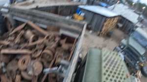 Сдал металл собранный за два года.