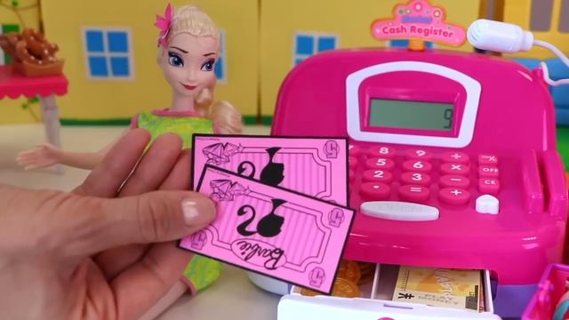 Mini mart CASH REGISTER supermarket toy смотреть онлайн