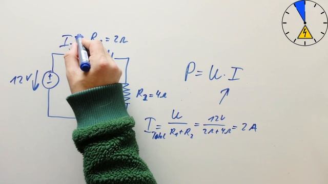 How to calculate the power over this resistor смотреть онлайн