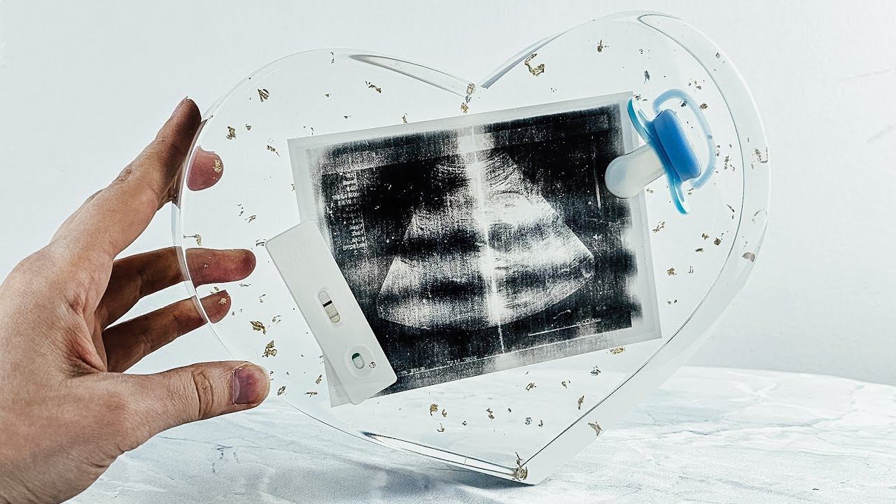 Тест на беременность, который теперь точно не потеряется! Эпоксидная смола