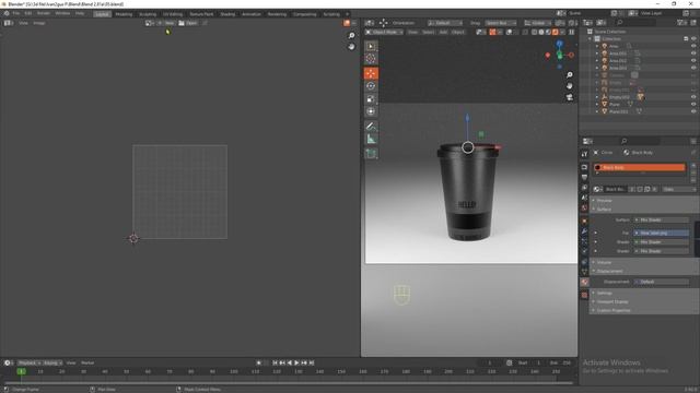 Coffee Cup Rendering in Blender 2.92 II How to Make a Coffee Cup in Blender II Blender Tutorial смотреть онлайн