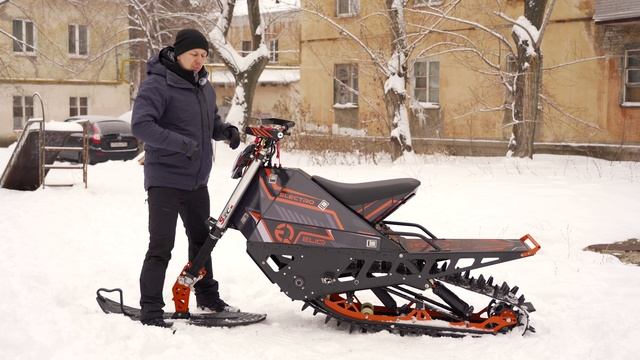 Электро сноубайк ELIQ Горник ТОП 2024 | обзор смотреть онлайн