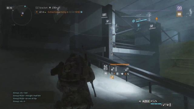 The Division: Solo Alpha Bridge Manhunt 14Kills [Patch 1.5]