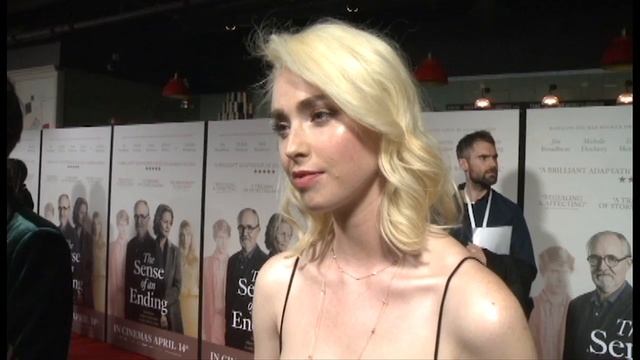 Freya Mavor on Charlotte Rampling: "She's a wonderful, wonderful woman." смотреть онлайн
