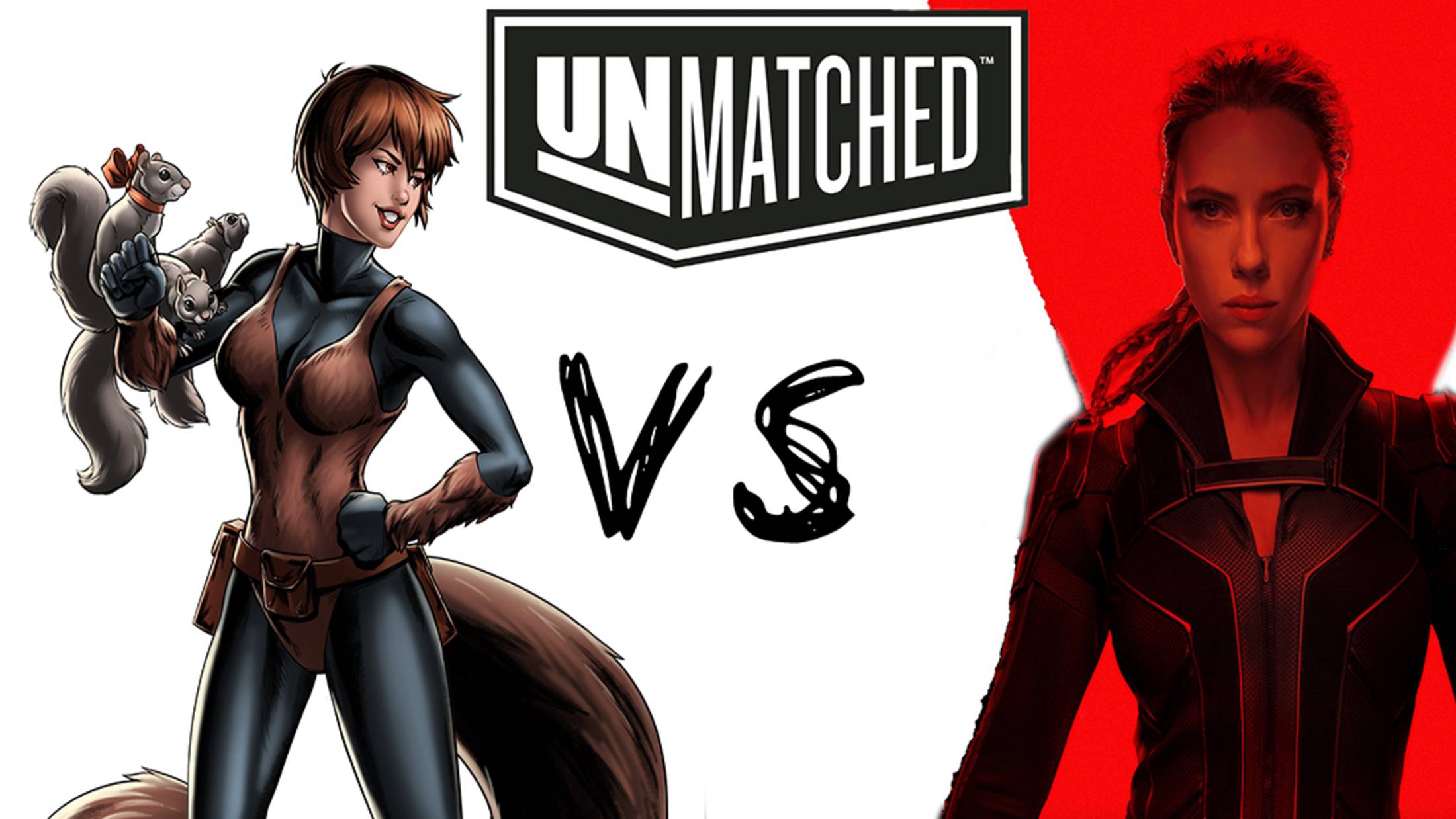 Unmatched: Черная Вдова против Девушки-Белки