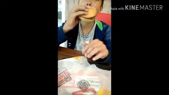 Гамбургер из Бургер Кинг. смотреть онлайн