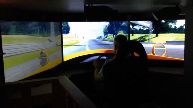 racing sim 50 inch triple screen смотреть онлайн