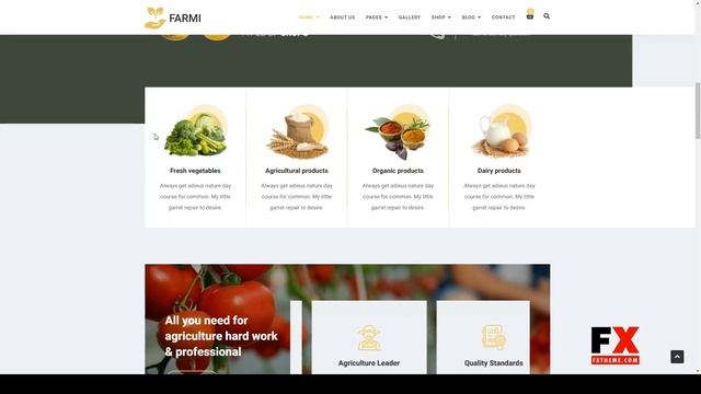 Farmi - Organic Farm Agriculture Joomla Template With Page Builder 15 farming смотреть онлайн