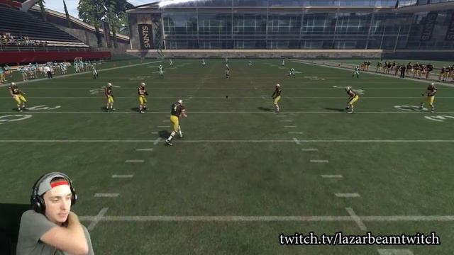 Madden Challenge LIVE! Cam Newton Kick Return! смотреть онлайн