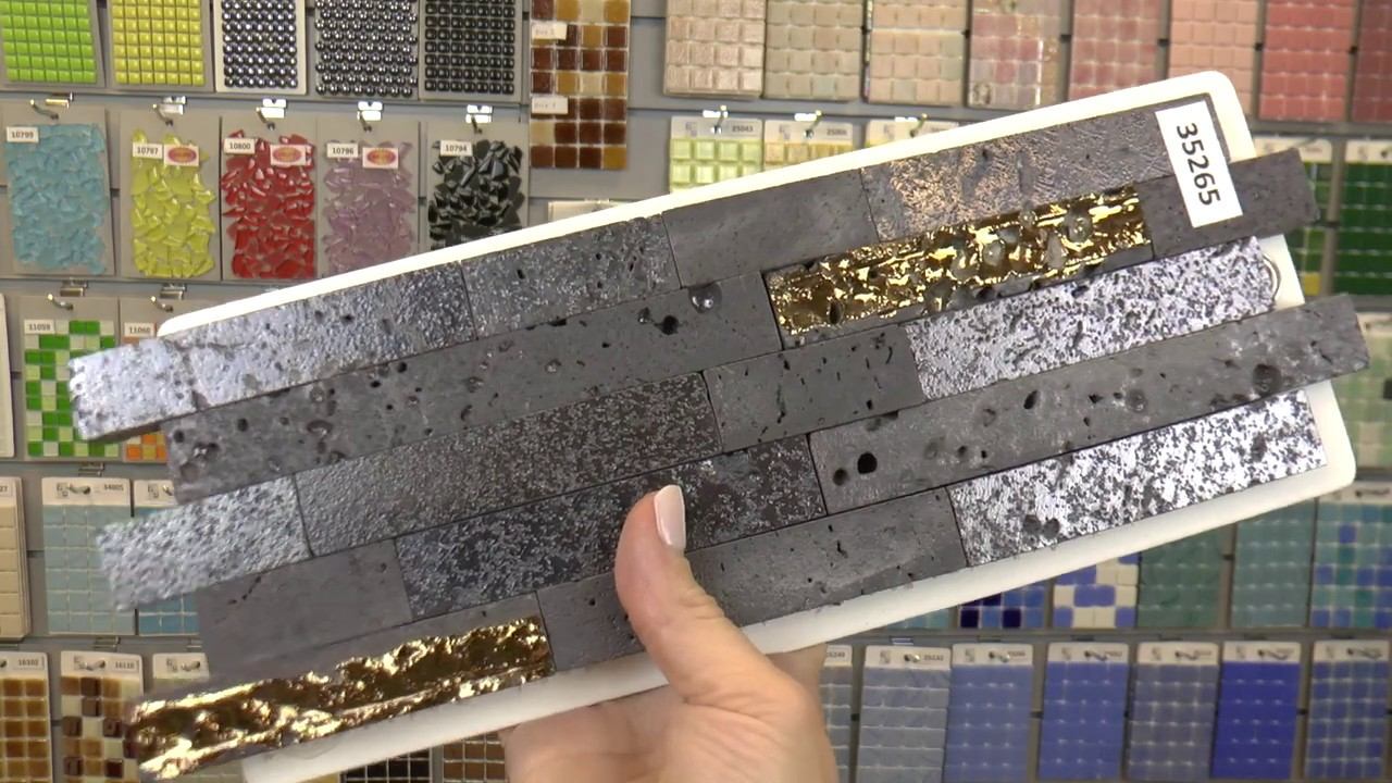 Мозаика из вулканического туфа