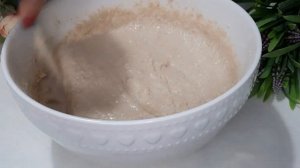 РАЗМЕШАЛ И ГОТОВ ВКУСНЫЙ,ПОЛЕЗНЫЙ БЕЗГЛЮТЕНОВЫЙ ХЛЕБ ИЗ ОВСЯНОЙ МУКИ.