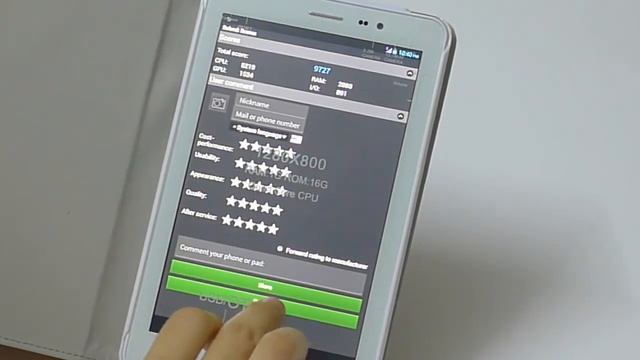 Mini P9 3g pad performance test using Antutu - By Cartgoo.com смотреть онлайн