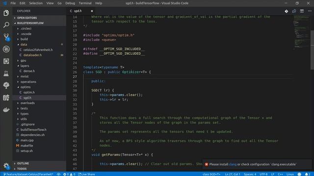 Coding a Tensorflow Clone in C++: Episode 9 (Training our first Network !) смотреть онлайн
