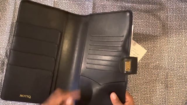 Notiq Slim Travel Large Size Ringless Agenda Cover смотреть онлайн
