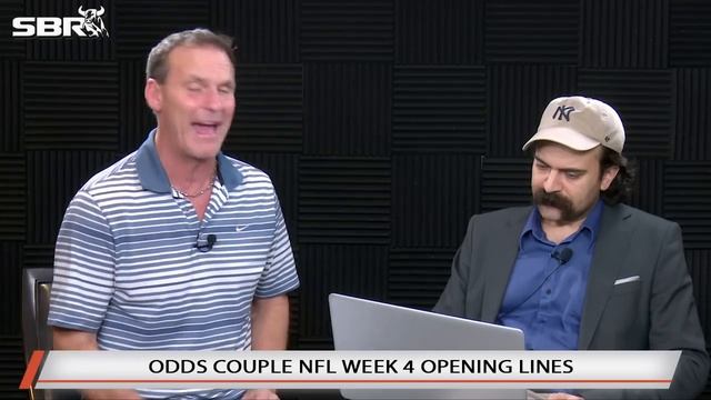NFL Week 4 Opening Lines with The Odds Couple смотреть онлайн
