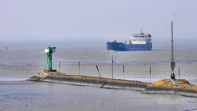 Cargo Seaship VIRMA 2 J8B3557 IMO 8230481 Freighter Emden Frachtschiff Seeschiff