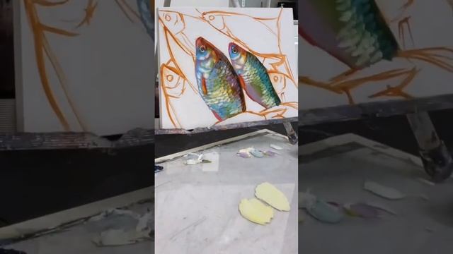 Fish painting like a pro смотреть онлайн