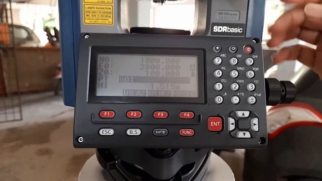 Total station set up / Setting up northing in Sokkia IM 50 series смотреть онлайн