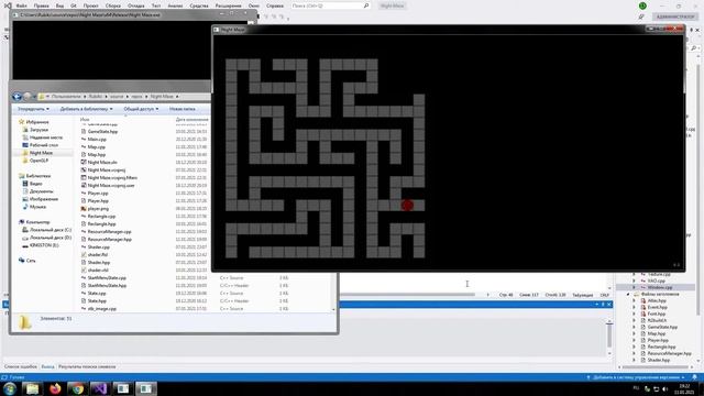 Night Maze Demo OpenGL смотреть онлайн