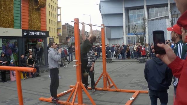Open Workout Day 2017 ТЦ "Кубометр" подтягивание с +16 кг (2) смотреть онлайн