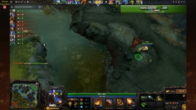 Learn Dota 2 with PET - Sniper Guide V01 смотреть онлайн