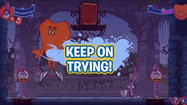 looney toons show t.g.t.n. boss 2 gossamer (bugs normal mode medium boss) смотреть онлайн