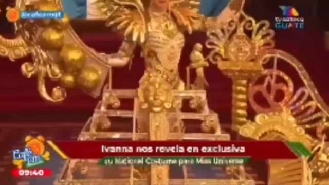 Ivana Batchelor Miss Universe Guatemala presenta su Traje Típico смотреть онлайн