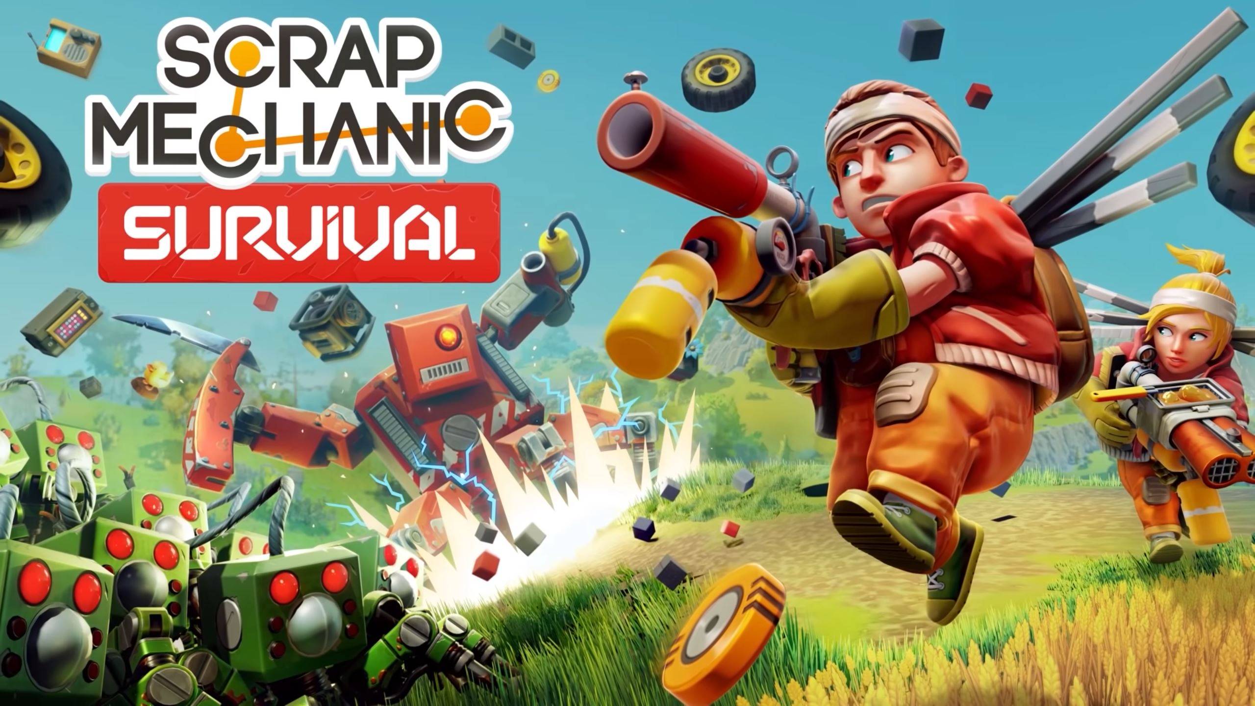 Scrap Mechanic№3 сделал пилу и перенес огород