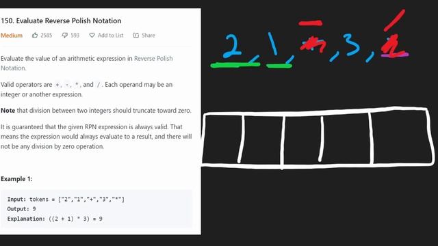 03 - Leetcode 150: Evaluate Reverse Polish Notation (RU) смотреть онлайн