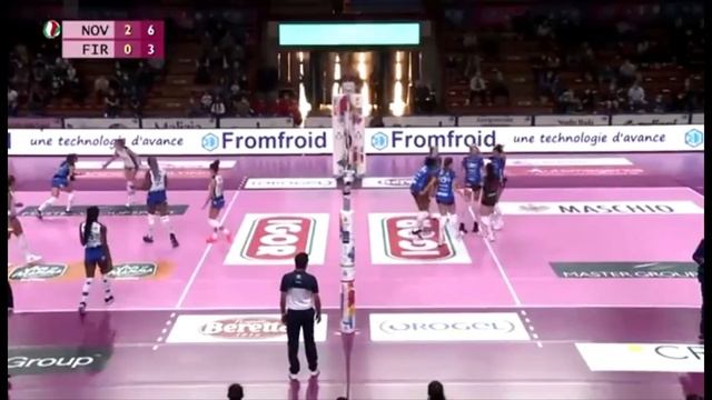 Ebrar Karakurt, Firenze maçına damga vurdu смотреть онлайн