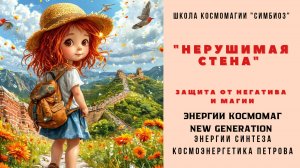 КОСМОМАГ. ЧАСТОТА  "НЕРУШИМАЯ СТЕНА". ЗАЩИТА ОТ НЕГАТИВА