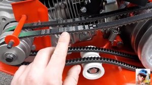 Мотоблок Агат! зубчатый ремень.