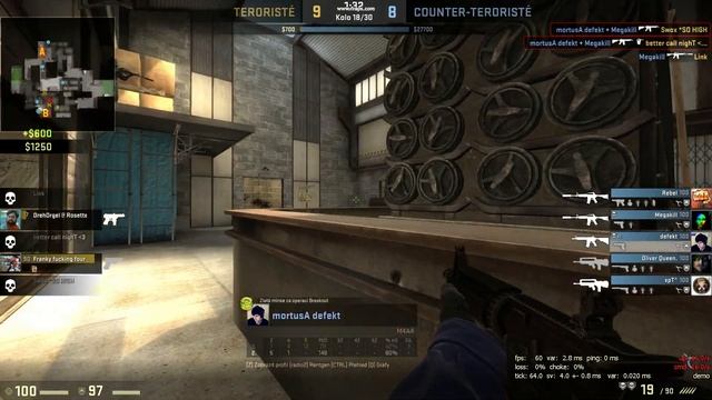 CS:GO defekt смотреть онлайн