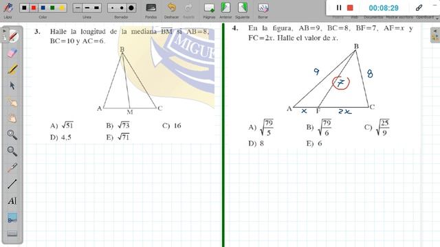 SECUNDARIA | GAUSS |GEOMETRÍA | II BIM | TEMA: REL MET EN TRIANG OBLIC – TEACHER RENZO смотреть онлайн