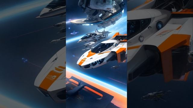 Corrida Orbital: Carros Futuristas na Estação Espacial #aiart #wallpaper #racing #space #orbital смотреть онлайн