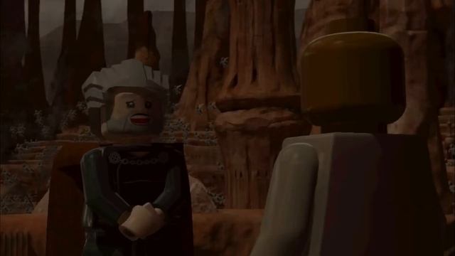 LEGO Star Wars 3: The Clone Wars (PS3) Prologue Geonosian Arena Walkthrough смотреть онлайн