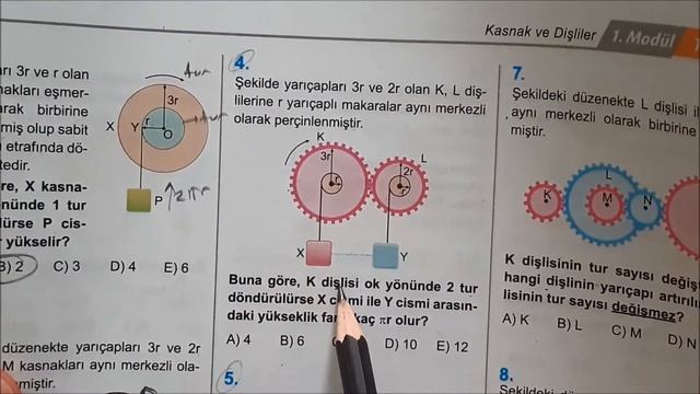 Basit Makineler Ayt Modül 1 Soru Çözümü 2.Bölüm смотреть онлайн