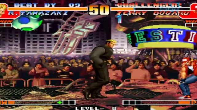 KOF'97 Ryuji Yamazaki combo 100% смотреть онлайн