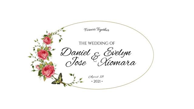 DJ Service: Animated Wedding Monogram | Custom Design | Gobo | Video Slideshow | Quinceanera смотреть онлайн