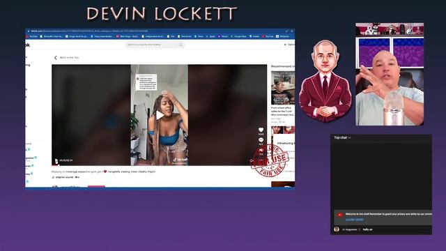 Devin Lockett reacts live to Shabree Rawls' Ratchet Psychobabble and Misandry Noir. смотреть онлайн