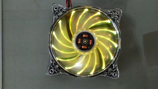 NEW DESIGN--15 lights RGB LED auto-change-color 7 KTV LED lights case fan смотреть онлайн