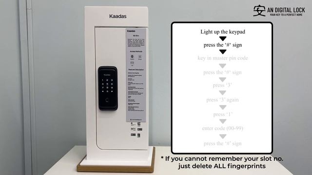 Kaadas R8 Rim Digital Lock User e-Manual Guide смотреть онлайн