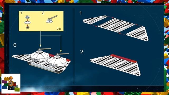 LEGO instructions - Star Wars - 10019 - Rebel Blockade Runner смотреть онлайн
