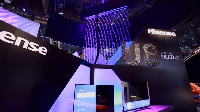 CES 2023 | Hisense U7 & U8 Amazing Water Display смотреть онлайн
