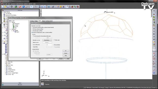 5 Axis 2D Spiral - FeatureCAM 2015 R3 смотреть онлайн