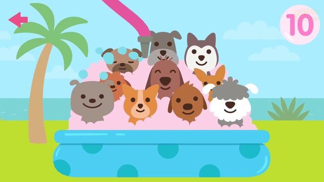 Sago Mini Pet Cafe - Baby Learn Colors and Play Preschool Apps game video смотреть онлайн